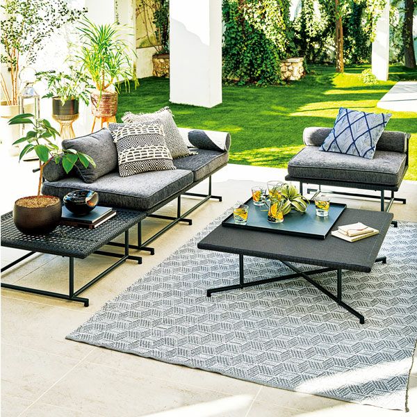 MA-ソファ・ダブル・サイドテーブル付き | upstairs outdoor living MA-ソファ・ダブル・サイドテーブル付き | upstairs outdoor living
