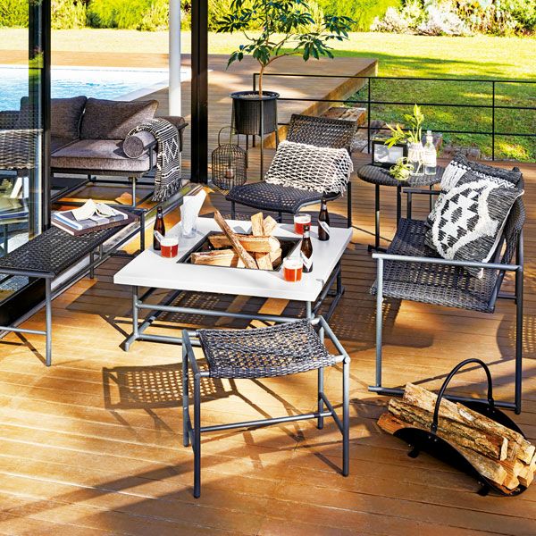 MA-ソファ・ダブル・サイドテーブル付き | upstairs outdoor living