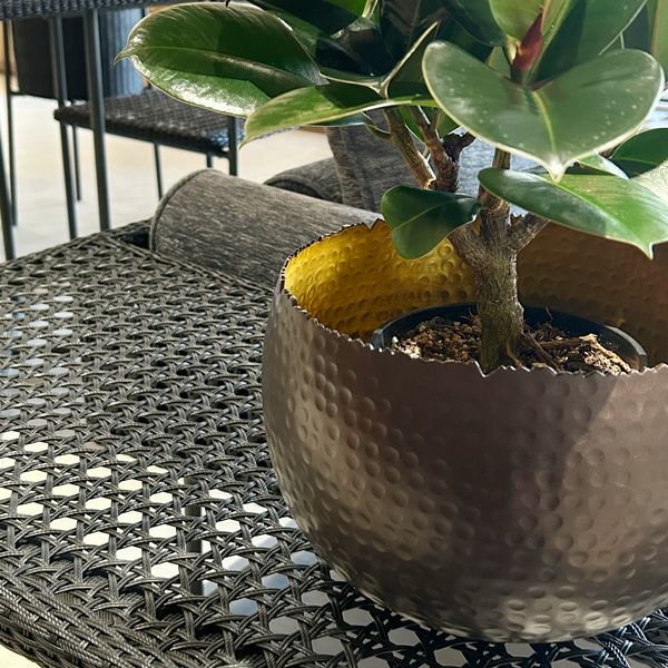 ブロンズアルミボウル Φ26.5 | upstairs outdoor living