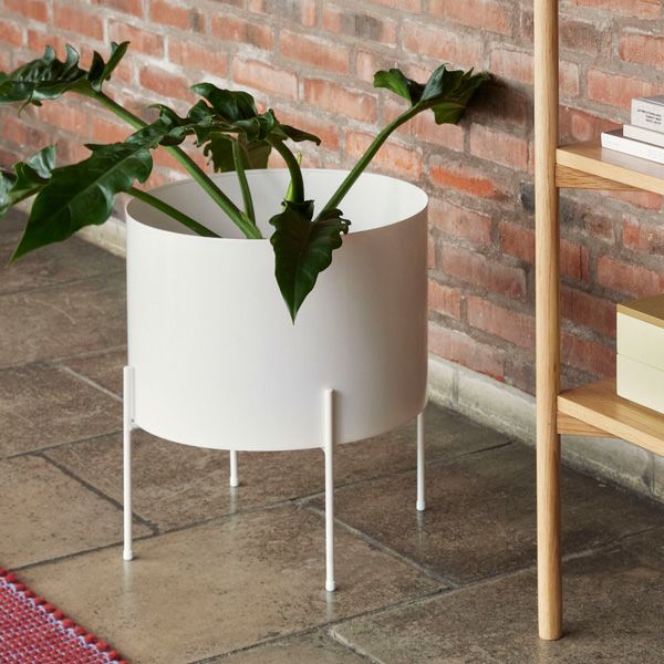 エアリープランターラージ Φ42 ホワイト | upstairs outdoor living