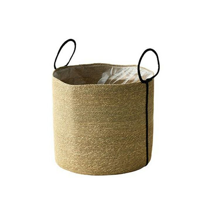 シーグラスバスケット ブラックハンドル M | upstairs outdoor living