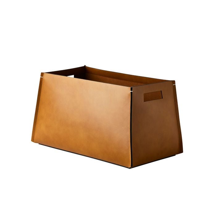 【未開封】レザー製特性ストレージボックス バッファローレザー ストレージボックス H19.5 | upstairs outdoor living